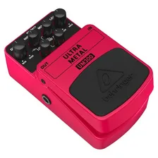 Pedal de efeito Behringer Ultra Metal UM300 rosa Foto mini 3