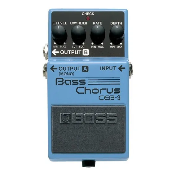 Pedal de efeito Boss Bass Chorus CEB-3 azul Foto 1