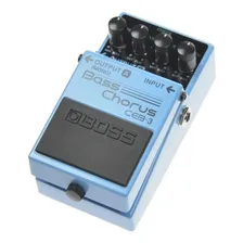 Pedal de efeito Boss Bass Chorus CEB-3 azul Foto mini 3