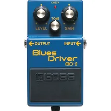Pedal de efeito Boss Blues Driver BD-2 azul Foto mini 3