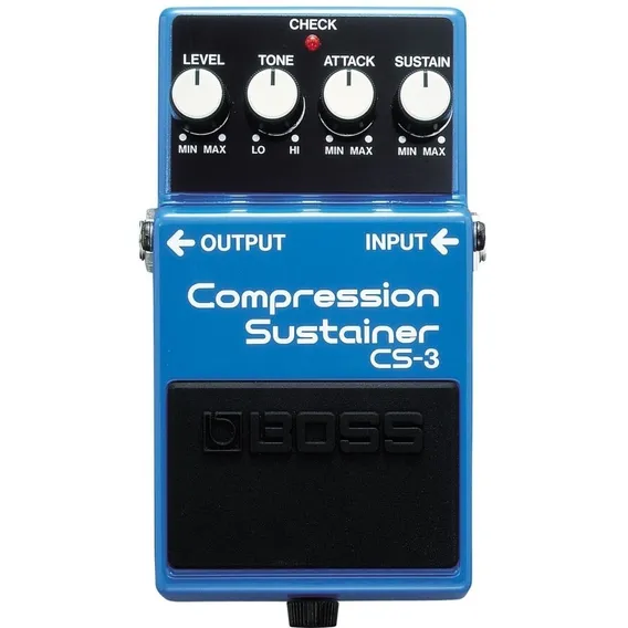 Pedal de efeito Boss Compression Sustainer CS-3 azul Foto 1