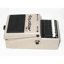 Pedal de efeito Boss Graphic Equalizer GE-7 cinza Foto mini 3