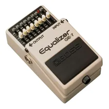Pedal de efeito Boss Graphic Equalizer GE-7 cinza Foto mini 2