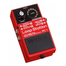Pedal de efeito Boss Loop Station RC-1 vermelho Foto mini 2