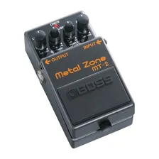 Pedal de efeito Boss Metal Zone MT-2 preto Foto mini 3