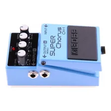 Pedal de efeito Boss Super Chorus CH-1 azul Foto mini 4