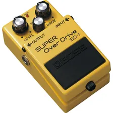 Pedal de efeito Boss Super OverDrive SD-1 amarelo Foto mini 2