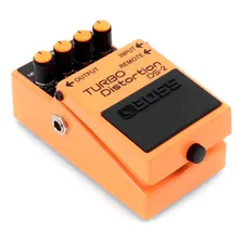 Pedal de efeito Boss Turbo Distortion DS-2 laranja Foto mini 1