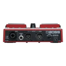 Pedal de Efeito Boss Vocal Effects Performer VE-20 Vermelho Foto mini  3