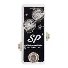 Pedal de efeito branco do compressor Xotic California SP Foto mini 2
