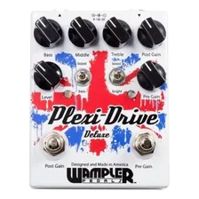 Pedal de efeito branco Wampler Plexi Drive Deluxe Foto mini 1