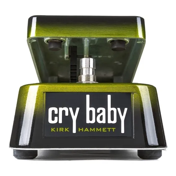 Pedal de efeito Cry Baby Kirk Hammett Cry Baby Wah Wah KH95 verde Foto 1