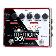 Pedal de efeito Electro-Harmonix Deluxe Memory Boy branco/preto Foto mini 1