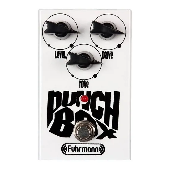 Pedal de efeito Fuhrmann Punch Box PB01 branco Foto 1