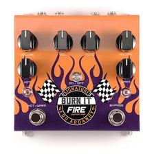 Pedal De Efeito Guitarra Edu Ardanuy Signature Fire Cor Laranja-claro Foto  mini 1