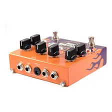 Pedal De Efeito Guitarra Edu Ardanuy Signature Fire Cor Laranja-claro Foto mini  2