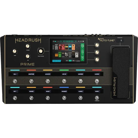Pedal de efeito HeadRush Prime preto Foto 1