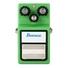 Pedal de efeito Ibanez Tube Screamer TS9 verde Foto mini 4