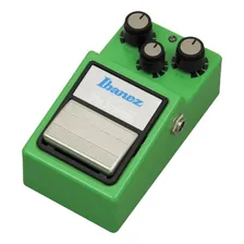 Pedal de efeito Ibanez Tube Screamer TS9 verde Foto mini 3