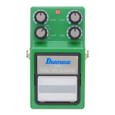 Pedal de efeito Ibanez Turbo Tube Screamer TS9DX verde Foto mini 1
