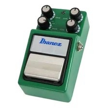 Pedal de efeito Ibanez Turbo Tube Screamer TS9DX verde Foto mini 3