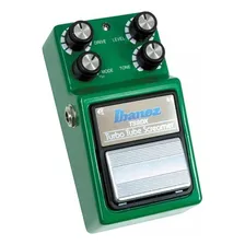 Pedal de efeito Ibanez Turbo Tube Screamer TS9DX verde Foto mini 2