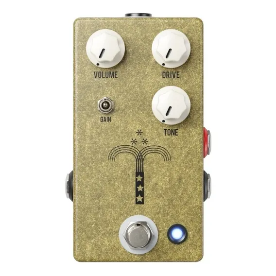 Pedal de efeito JHS Pedals Morning Glory V4 dourado Foto 1