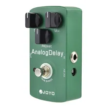 Pedal de efeito Joyo Vintage Analog Delay JF-33 verde Foto mini 4