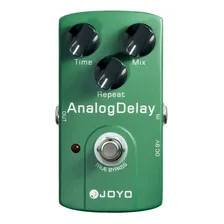Pedal de efeito Joyo Vintage Analog Delay JF-33 verde Foto  mini 1