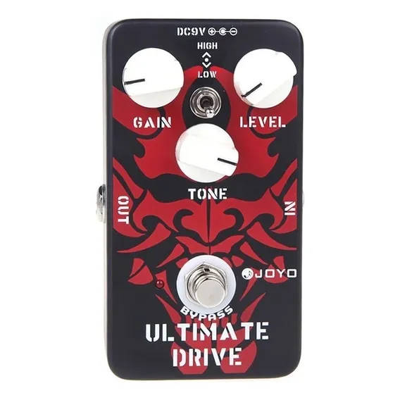 Pedal de efeito Joyo Vintage Ultimate Drive JF-02 preto Foto 1