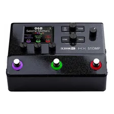 Pedal de efeito Line 6 Helix HX Stomp preto Foto mini 4