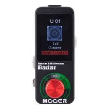 Pedal de efeito Mooer Micro Radar MS1 preto Foto mini 1