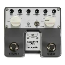 Pedal de efeito Mooer Micro Shimverb Pro TRV1 cinza Foto  mini 1