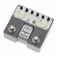 Pedal de efeito Mooer Micro Shimverb Pro TRV1 cinza Foto mini  3