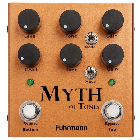 Pedal de Efeito Myth Of Tones Fuhrmann MY01 Cobre Foto 1