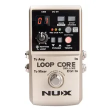 Pedal de efeito NUX Loop Core Deluxe dourado Foto mini 1