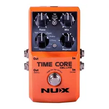 Pedal de efeito NUX Time Core Deluxe laranja Foto  mini 1