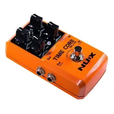 Pedal de efeito NUX Time Core Deluxe laranja Foto mini  2
