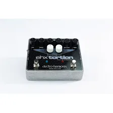 Pedal de efeito preto Electro-Harmonix EHX Tortion Foto mini 4