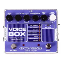 Pedal de efeito roxo Electro-Harmonix Voice Box Foto mini 2