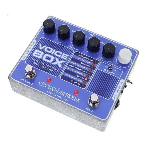 Pedal de efeito roxo Electro-Harmonix Voice Box Foto 1