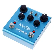 Pedal de efeito Strymon blueSky reverberator azul Foto mini 2