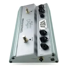 Pedal De Efeito Valvulado Rocktron Dragon Silver Distortion Foto mini 2