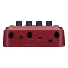 Pedal de efeito Zoom B1 Four vermelho Foto mini  3
