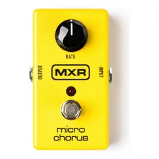 Pedal de efeitos de guitarra Mxr Micro Chorus Yellow Foto mini 1