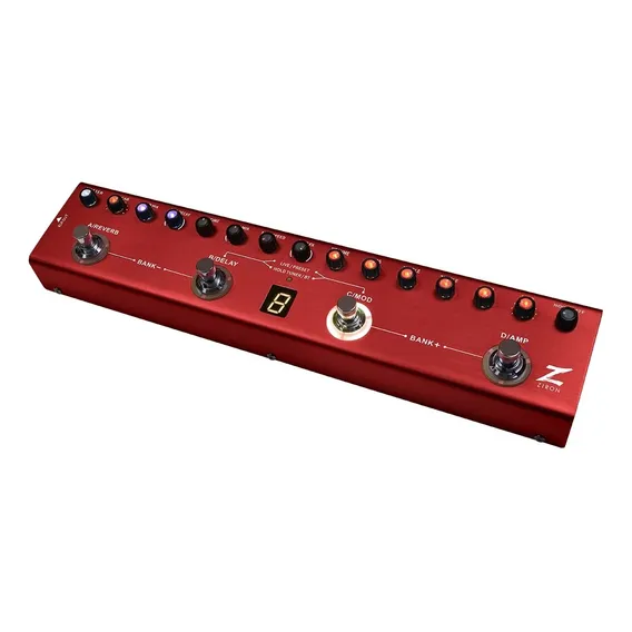 Pedal De Efeitos Reverb E Delay Station G Ziron Efx Foto 1