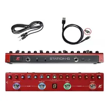 Pedal De Efeitos Reverb E Delay Station G Ziron Efx Foto mini  2