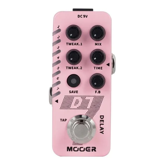 Pedal Delay D7 Delay Mooer Foto 1