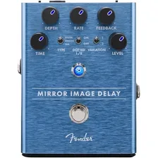 Pedal Delay Guitarra Fender Mirror Image ! Cor Azul Foto  mini 1