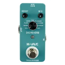 Pedal Dig Reverb Para Guitarra Cuvave M-vave Foto mini  3